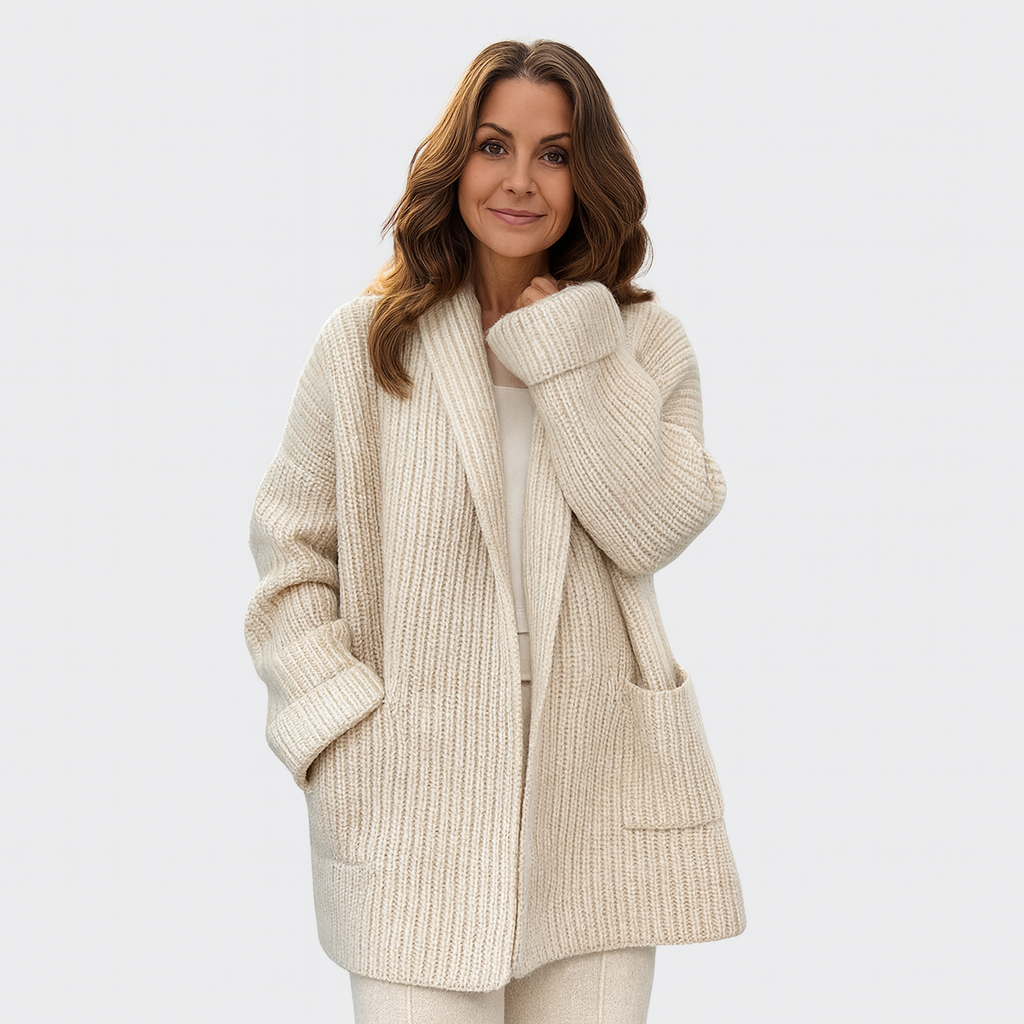 Liora | Avslappet Kasjmir Cardigan