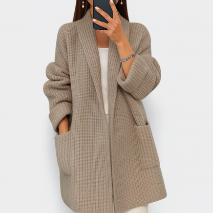 Liora | Avslappet Kasjmir Cardigan
