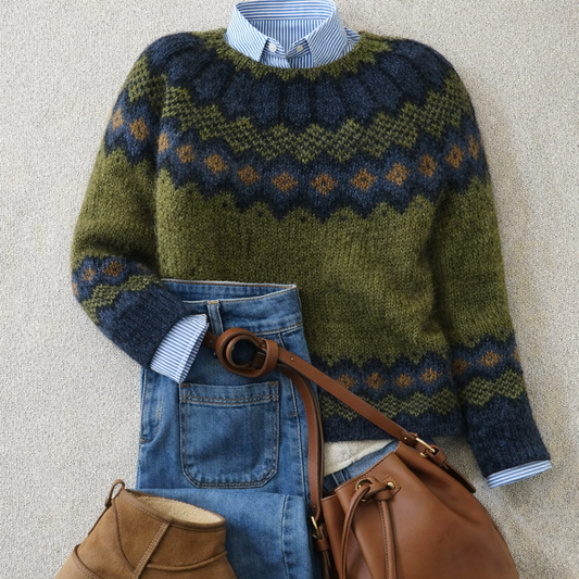 Jessica™ | Heritage Nordic Strikkegenser