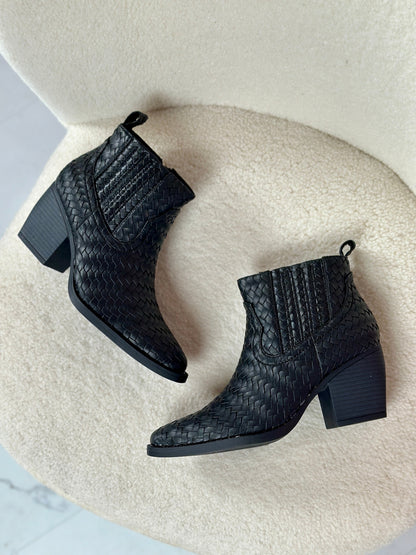 Cowboy Lav Sorte Støvler