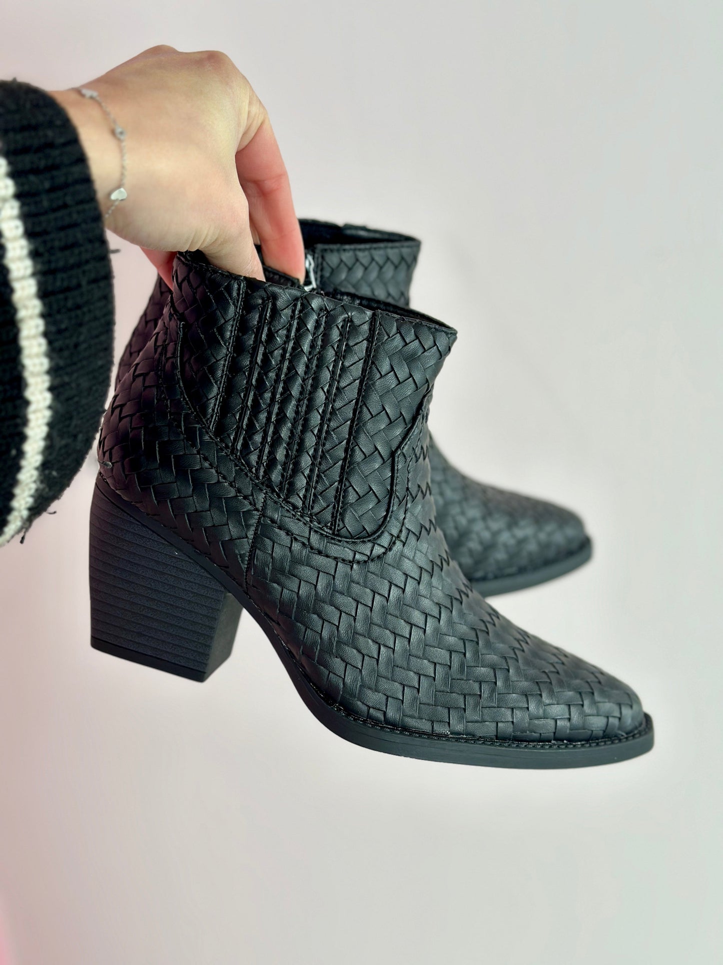 Cowboy Lav Sorte Støvler