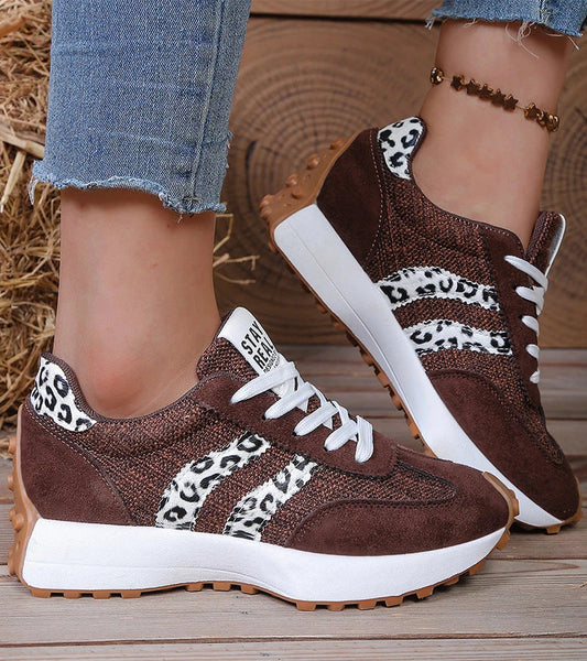Stilfulle Sneakers med Ultimat Bærekomfort (mørkebrun)