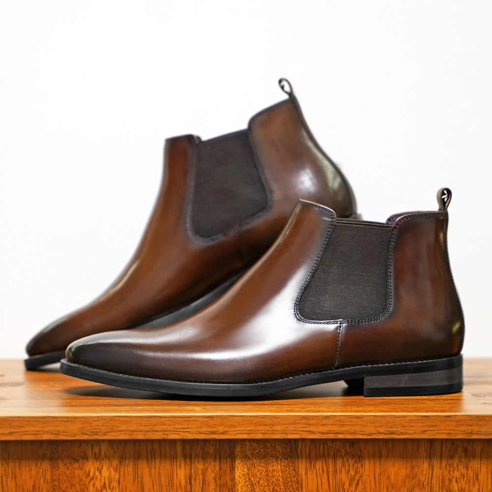 Edward | Elegant brune Chelsea-støvler for stil og komfort