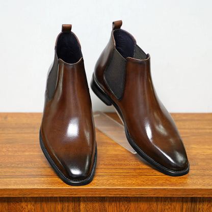Edward | Elegant brune Chelsea-støvler for stil og komfort