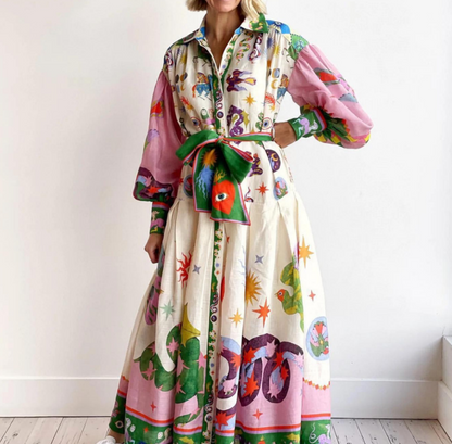 Claudia | Kjole med volum