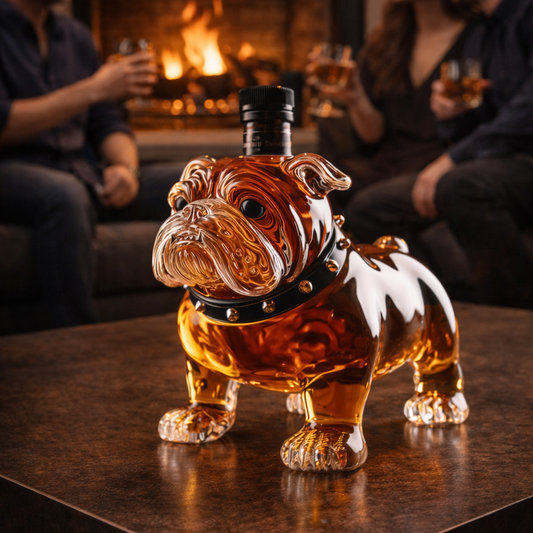 Whiskyflaske - Bulldogutgave