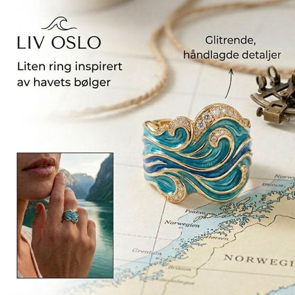 Miralys | Antikk bølget ring