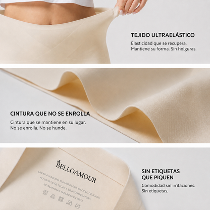 Aroha Auckland™ Classic Seamless Panties, High Waist, Full Coverage
