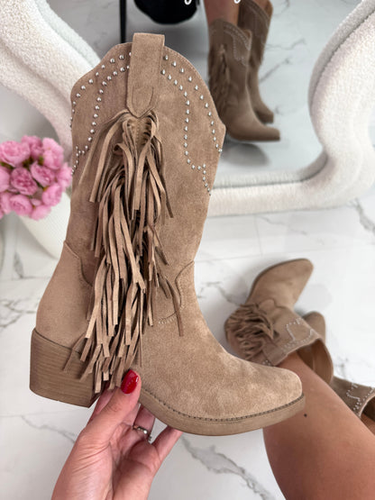 Fringle Western Khaki Støvler