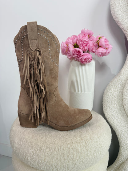 Fringle Western Khaki Støvler