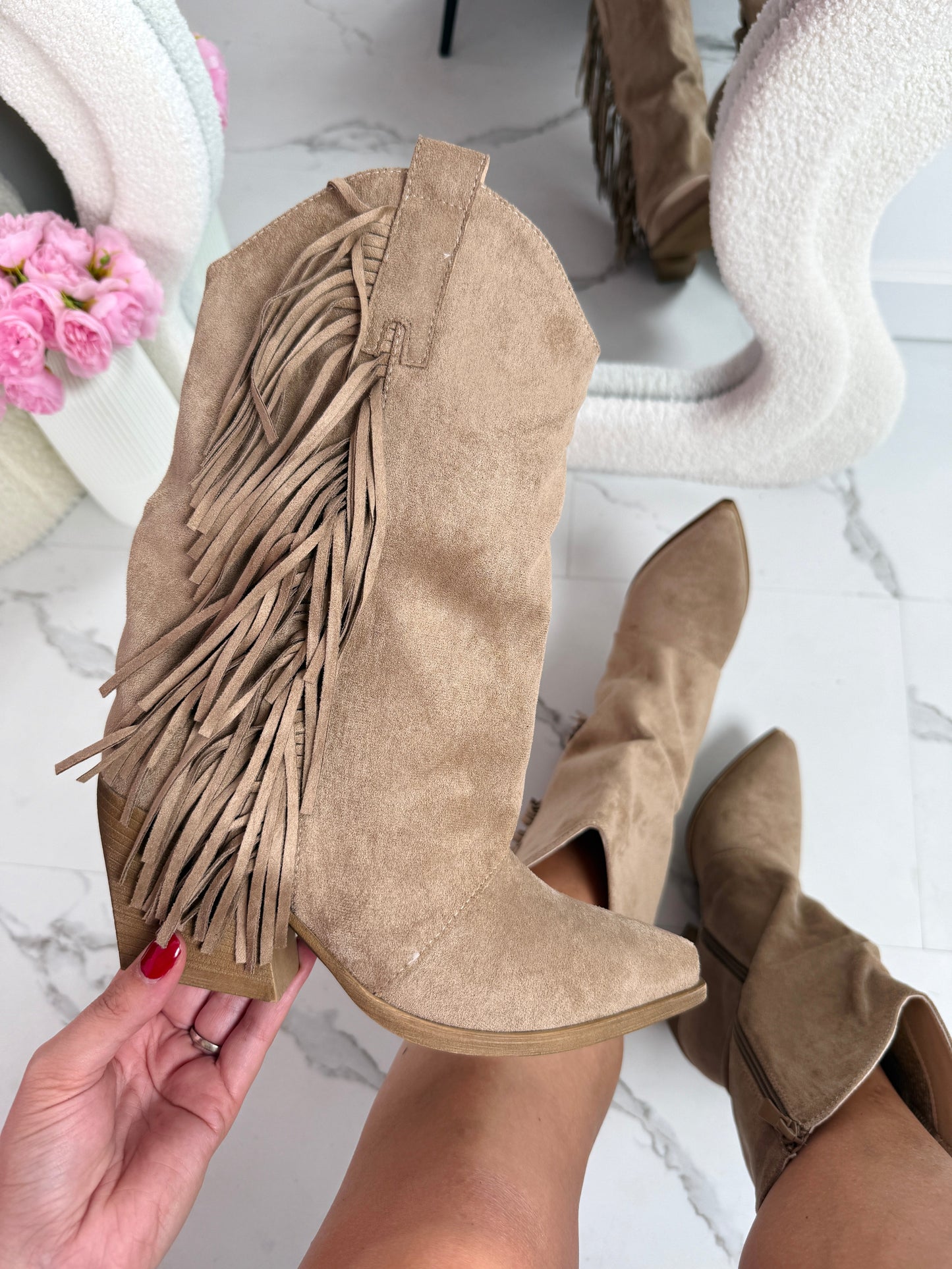 Fringle Khaki Støvler