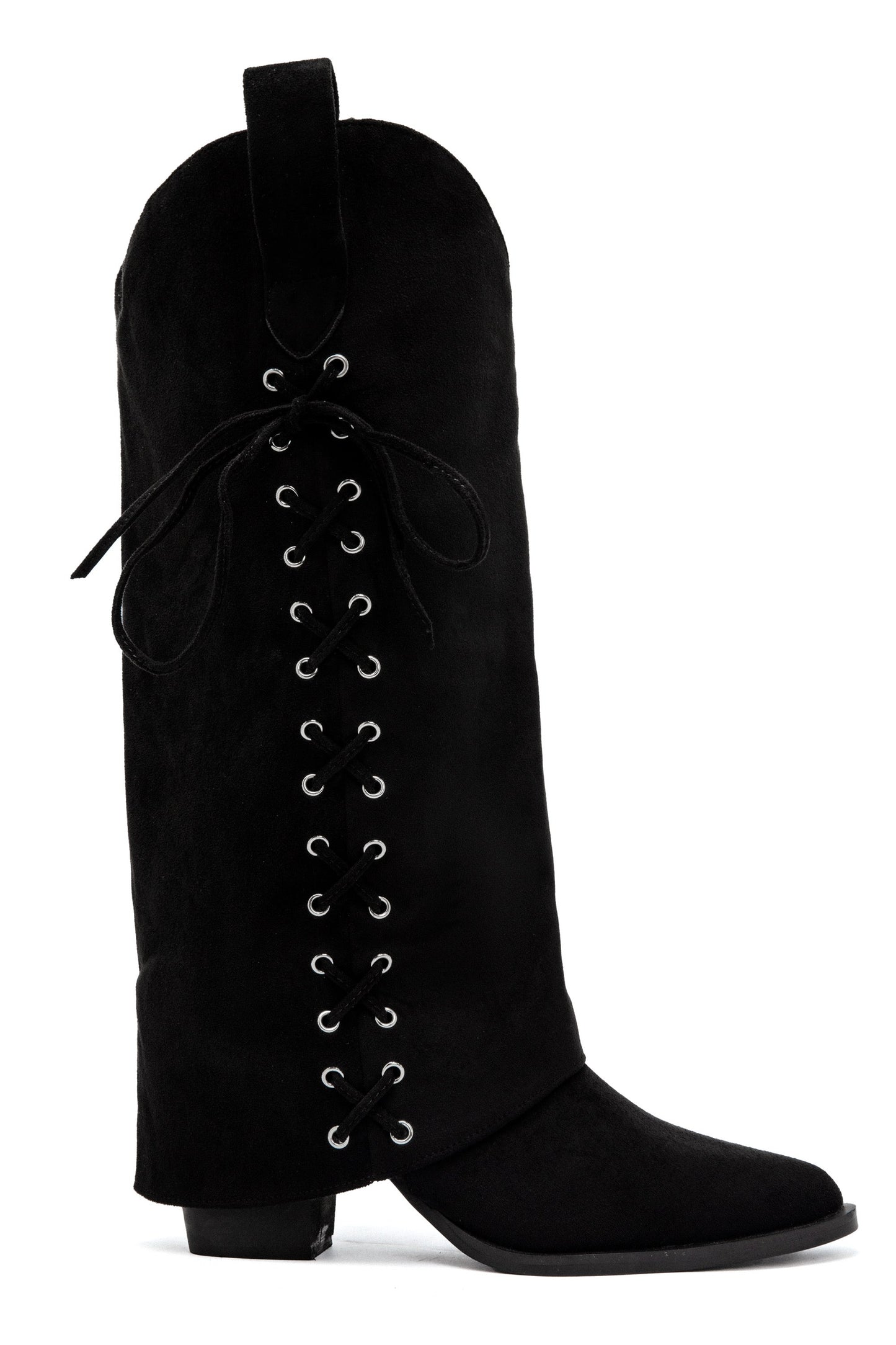 Cover Lace Svart Støvler