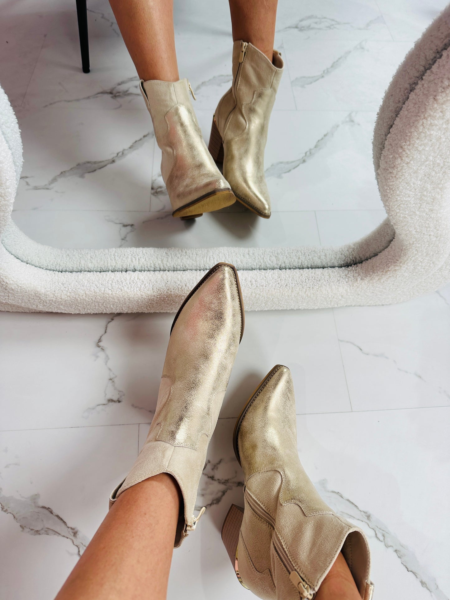 Giavanna Gullstøvler