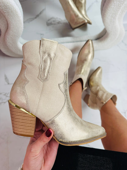 Giavanna Gullstøvler