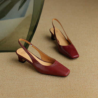 Marion Reeve | Hienostuneet Slingback-korkokengät