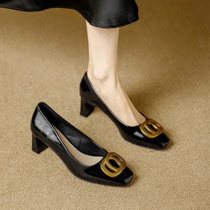 Leona | Elegantit Loafer-korkokengät
