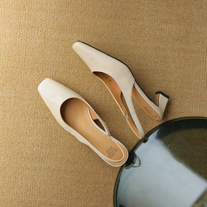 Marion Reeve | Hienostuneet Slingback-korkokengät