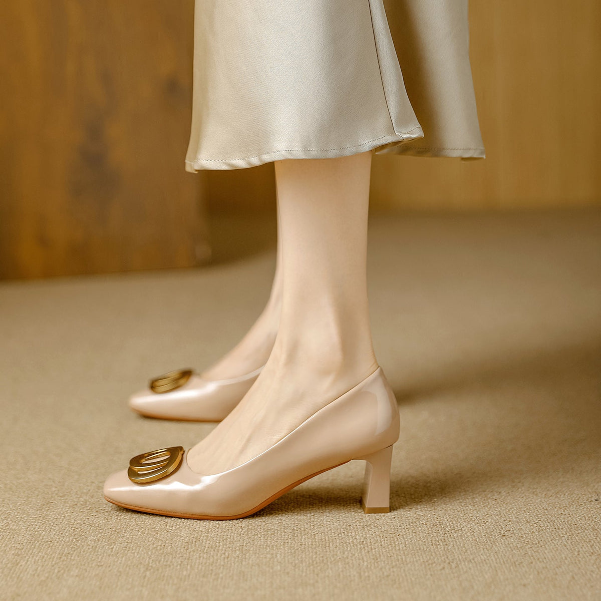 Leona | Elegantit Loafer-korkokengät