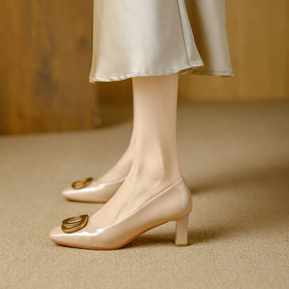 Leona | Elegantit Loafer-korkokengät