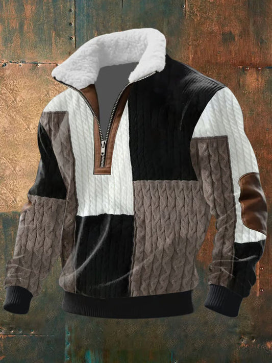 RITS NEULE PÖRRÖISELLÄ KAULUKSELLA