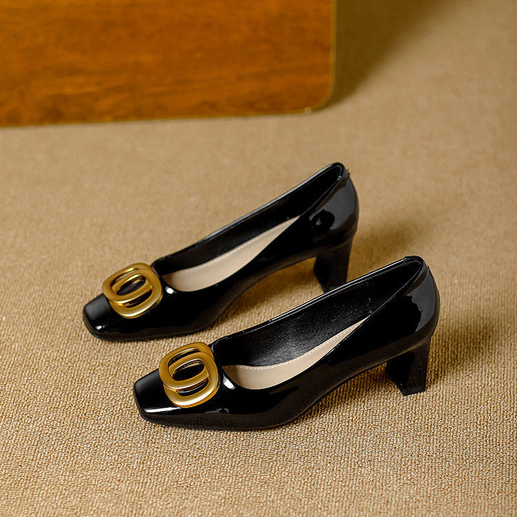 Leona | Elegantit Loafer-korkokengät