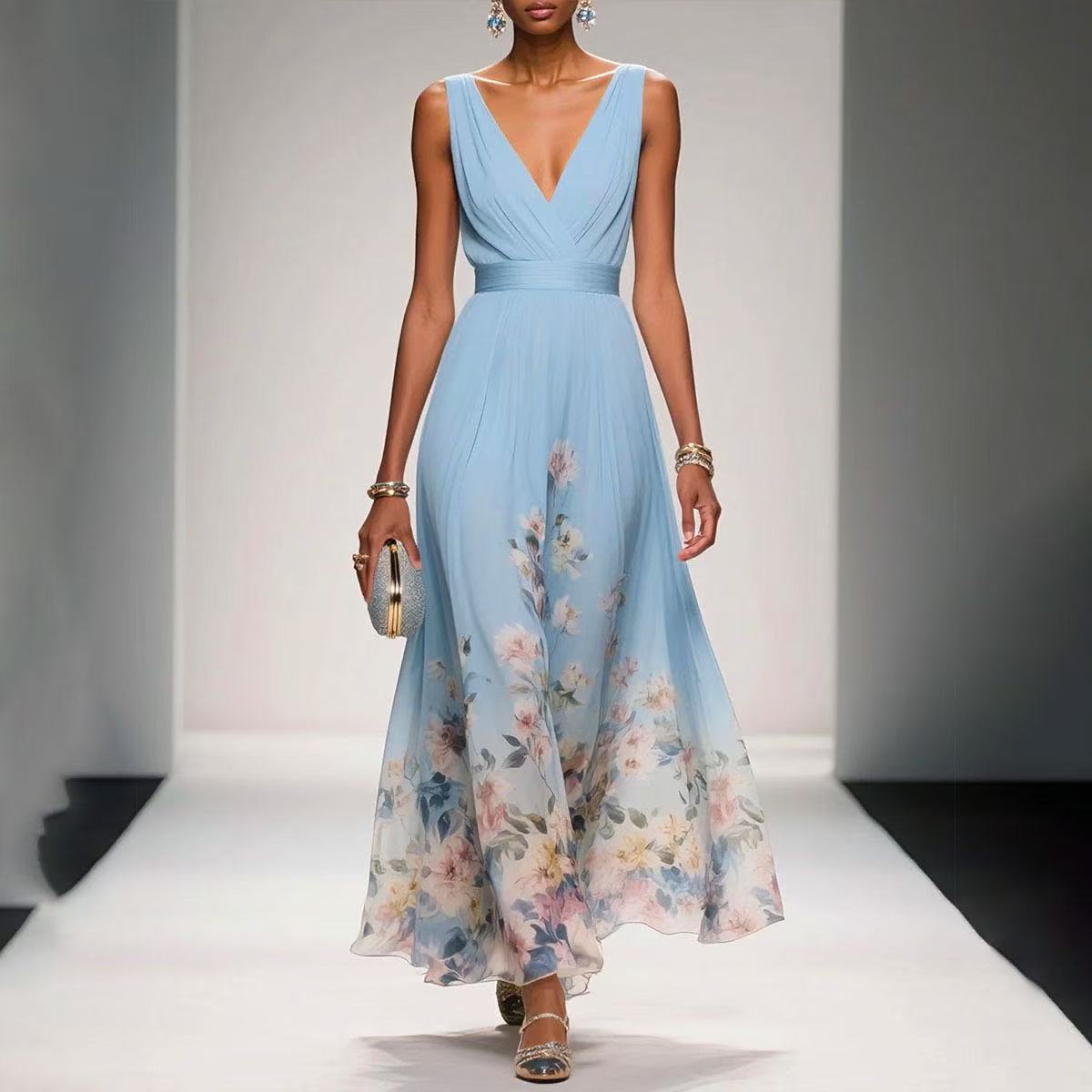 MIRELA – ELEGANT SOMMERKJOLE