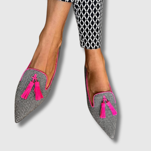 Élodie™ | Mokkasiner med Frynser