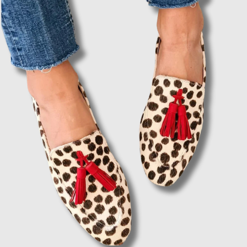 Chloé™ | Mokasiner med Frynser