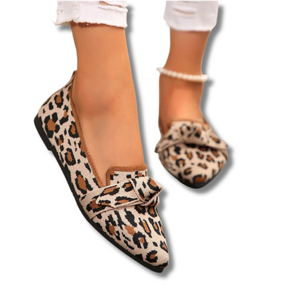 Marie™ | Leopard Mokasiner