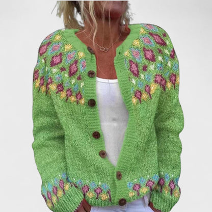 Lianne Grigio Perla – Chic cardigan