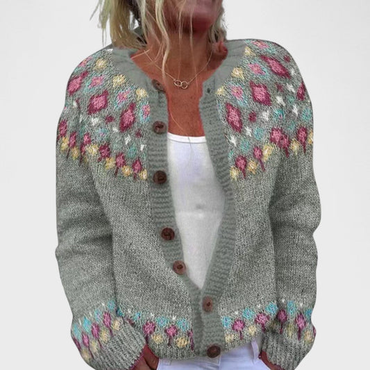 Lianne Grigio Perla – Chic cardigan