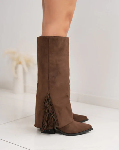 Misha Fringle Brune Støvler