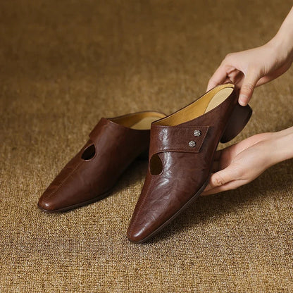 Fenella | Hienostuneet Slip-On Mules