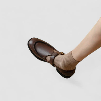 AVERY™|ORTOPEDISKE SANDALER MARY JANE MED FIRKANTET TÅ