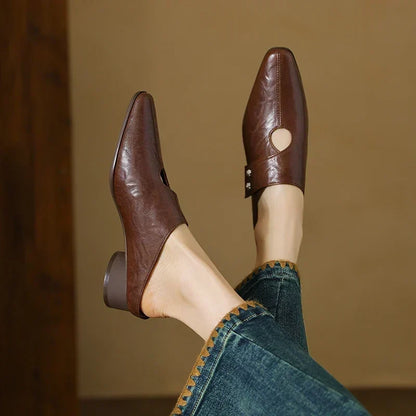 Fenella | Hienostuneet Slip-On Mules