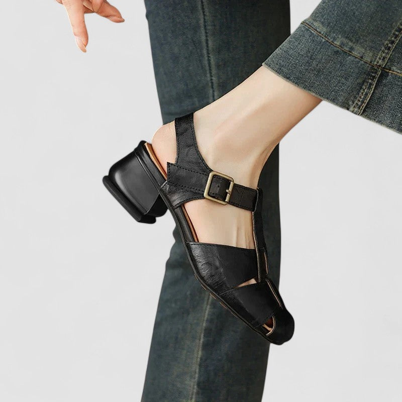 AMELIA™|ORTOPEDISKE MARY JANE SANDALER I EKTESKAP