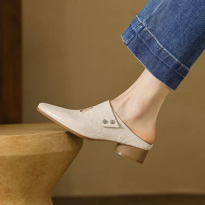 Fenella | Hienostuneet Slip-On Mules