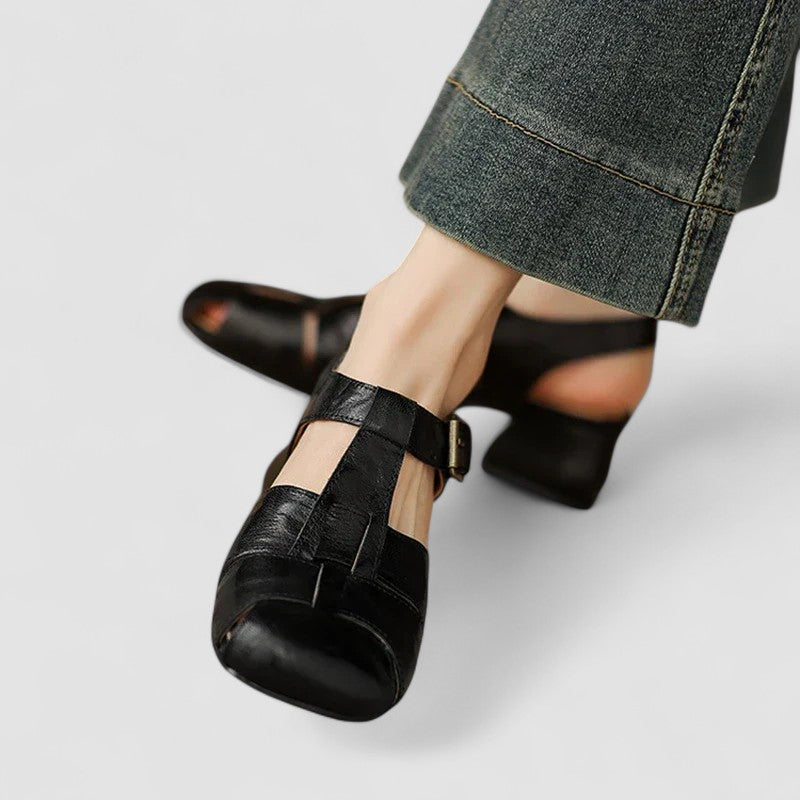 AMELIA™|ORTOPEDISKE MARY JANE SANDALER I EKTESKAP