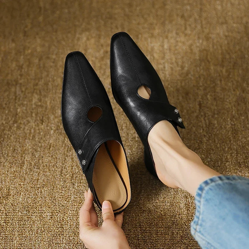 Fenella | Hienostuneet Slip-On Mules