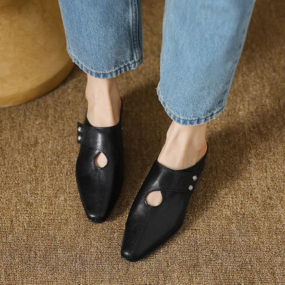 Fenella | Hienostuneet Slip-On Mules