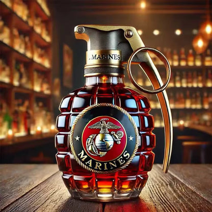 Whiskyflaske - Granatutgave Marines