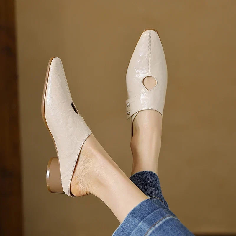 Fenella | Hienostuneet Slip-On Mules