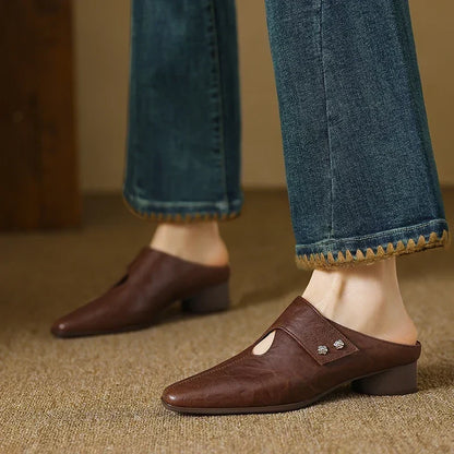 Fenella | Hienostuneet Slip-On Mules