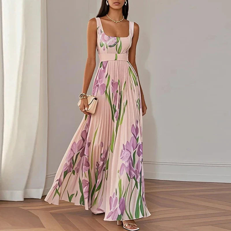 Oriah™ | Robe Maxi A-Line Floral