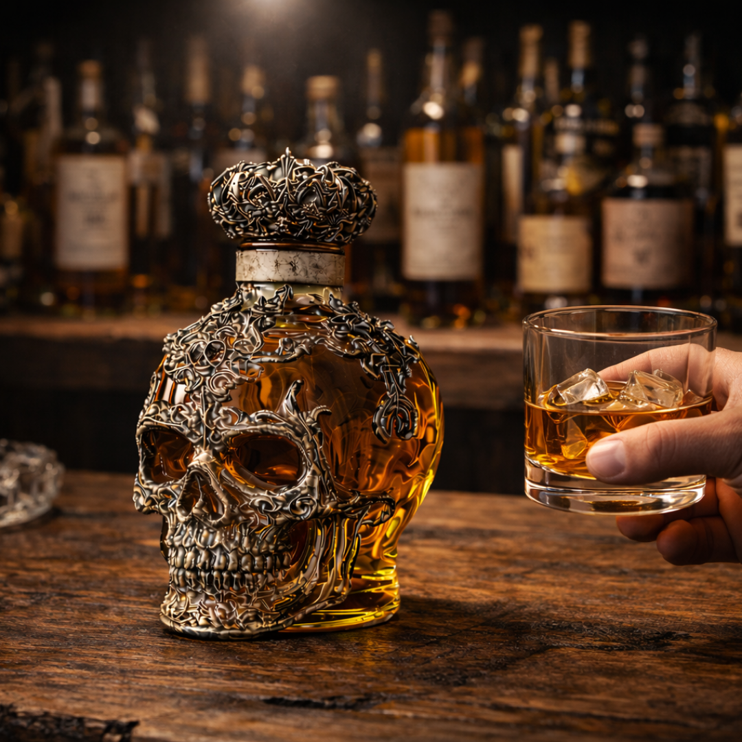 Whiskyflaske - Skulls Edition