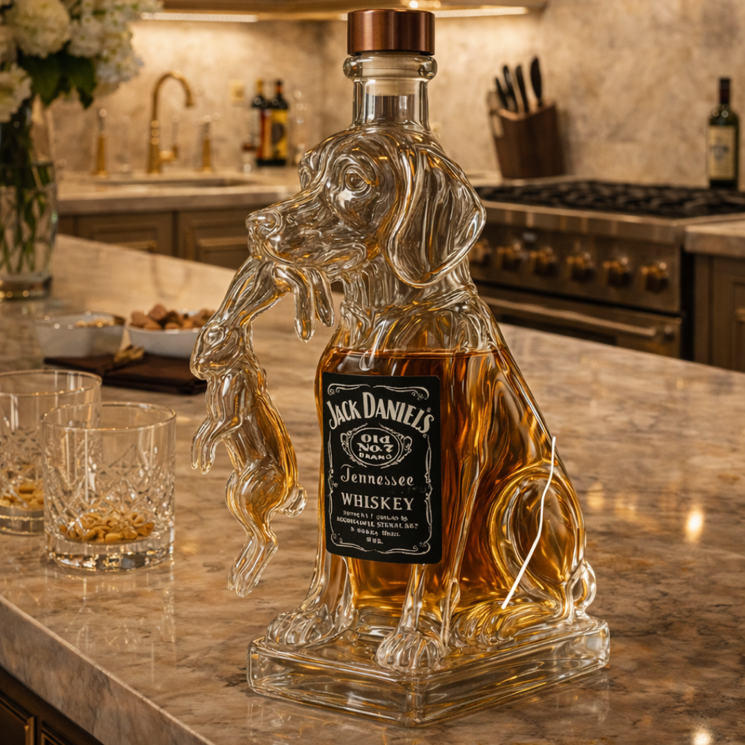 Whiskeyflaske - Hundeutgave