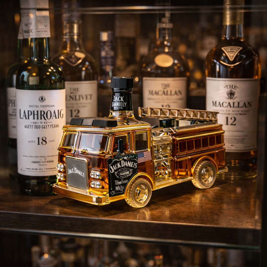 Jack Daniel's Whiskyflaske - Brannmanns Utgave