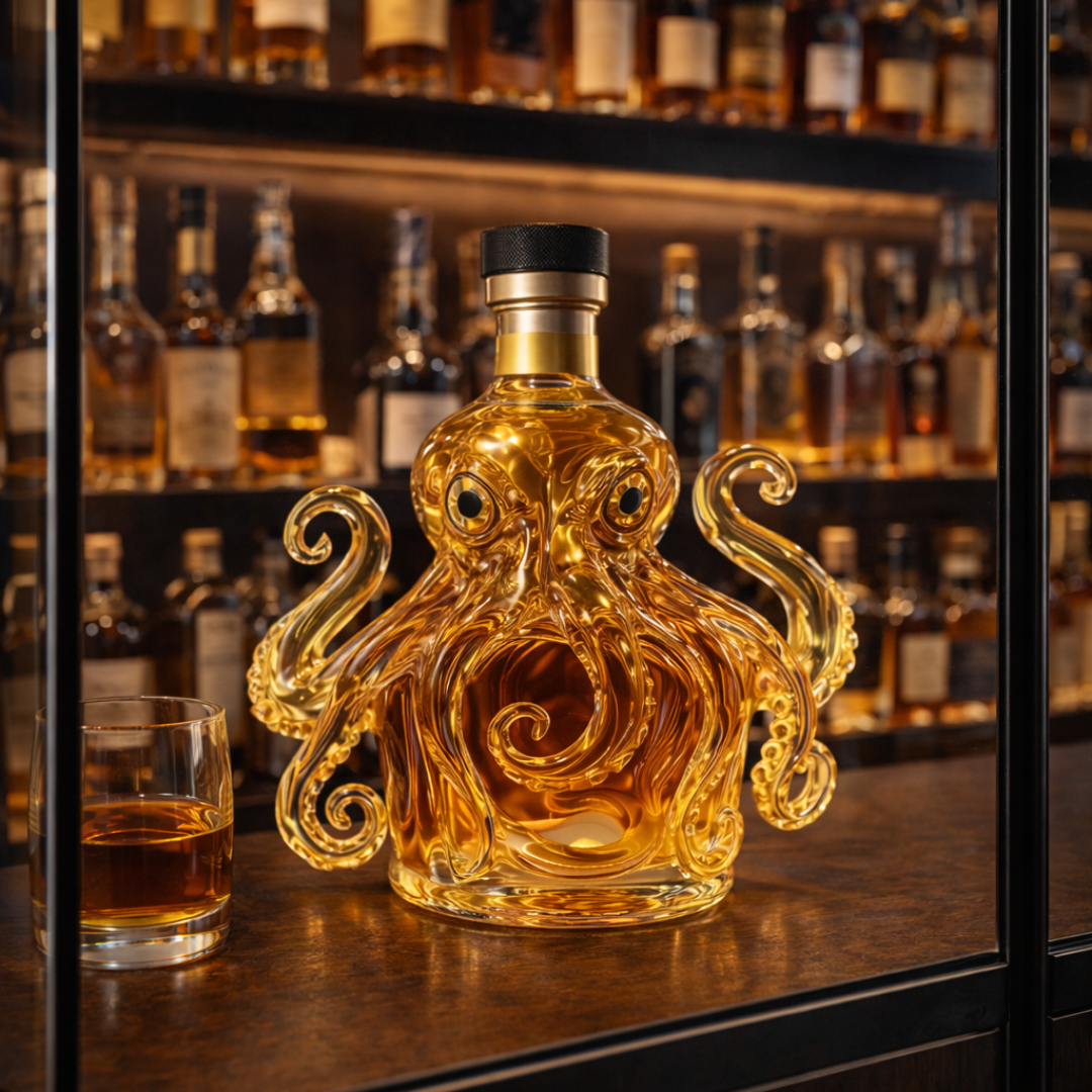 Whiskyflaske - Octopus Edition