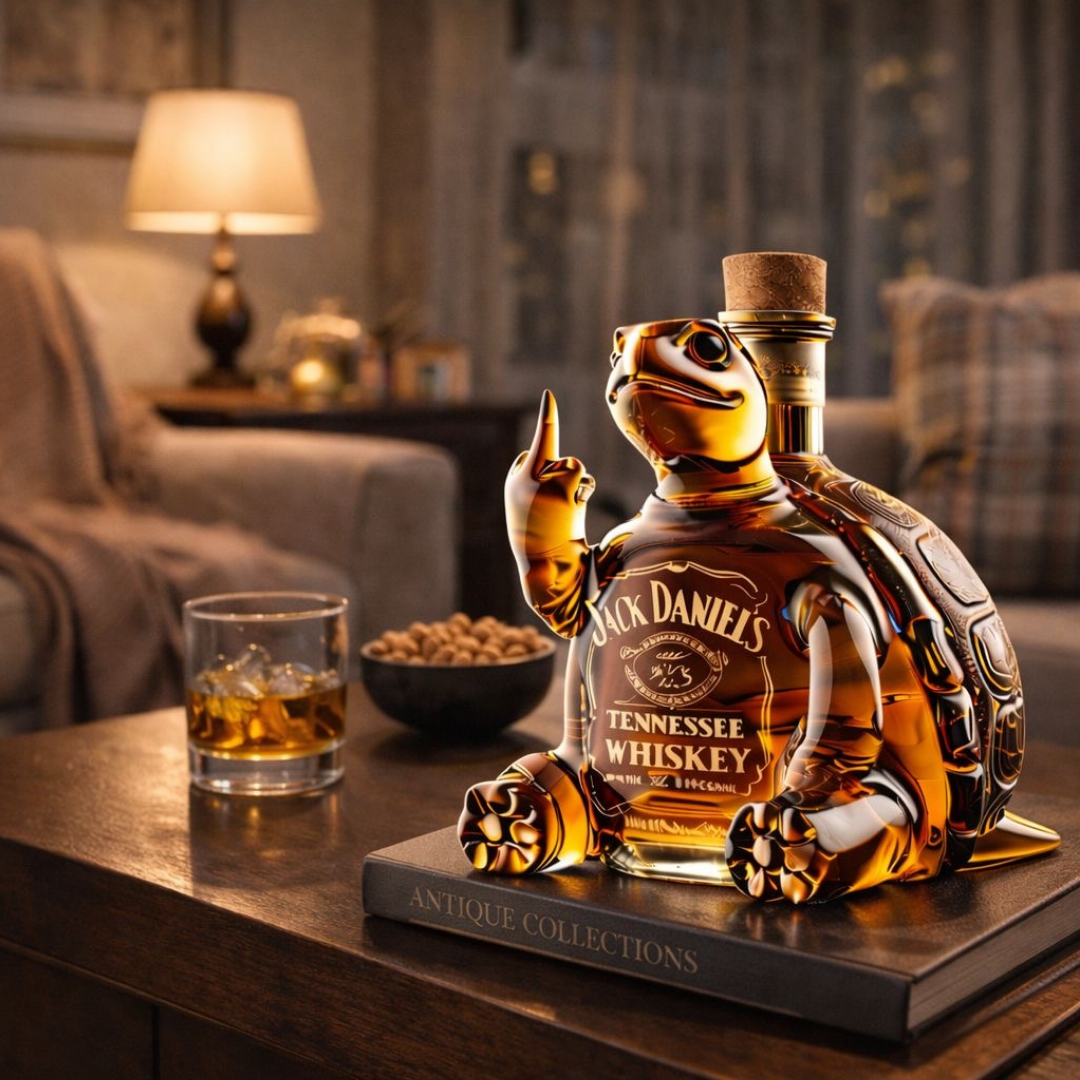Jack Daniel's Whisky Flaske - Skilpadde Utgave