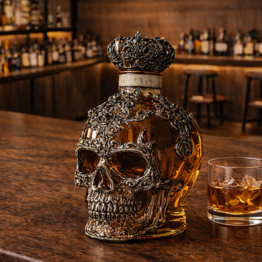 Whiskyflaske - Skulls Utgave